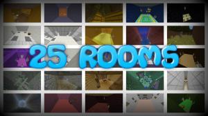 Unduh 25 Rooms untuk Minecraft 1.8.8